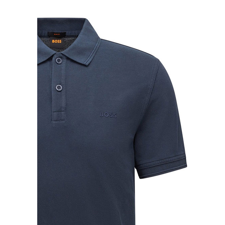 Hugo Boss Orange polo bleu 2