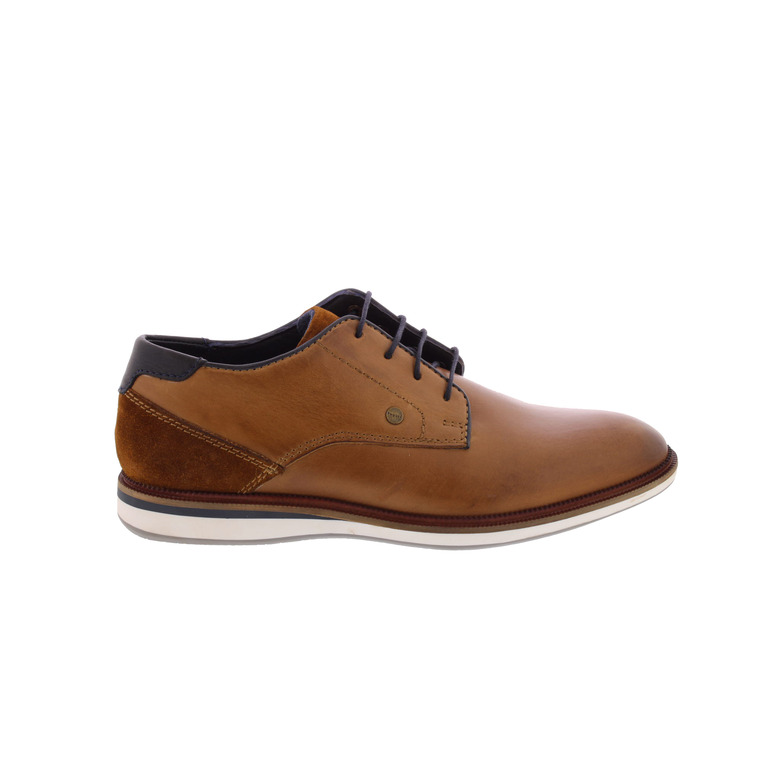 Bugattishoes lace shoes cognac