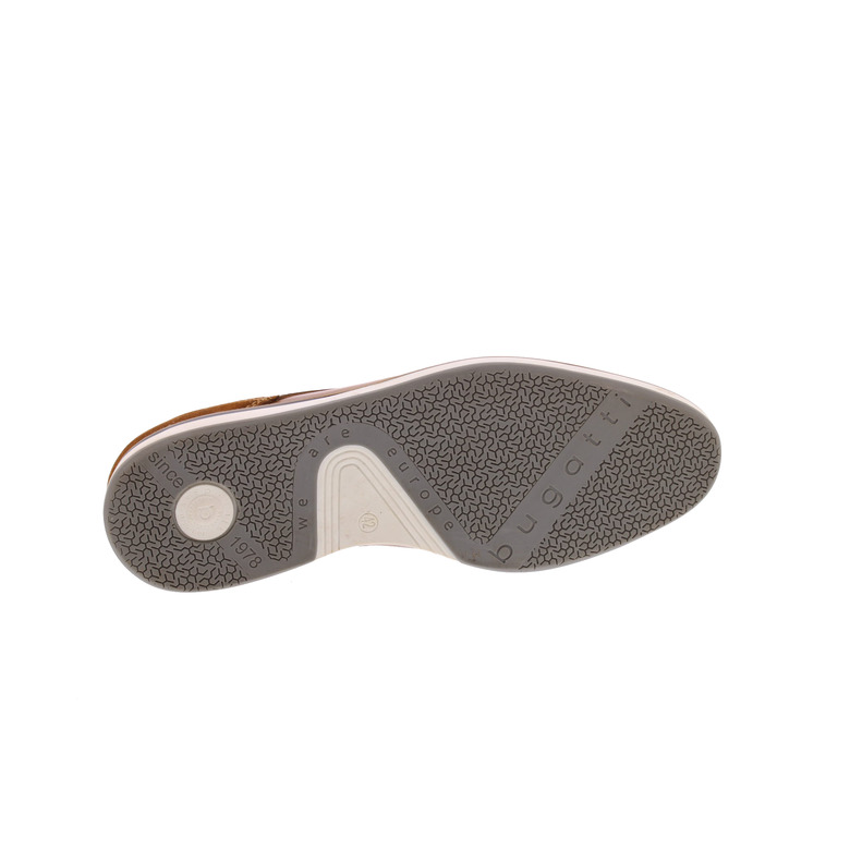 Bugattishoes schnürschuhe cognac 5