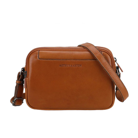 Arthur & Aston sac bandoulière cognac