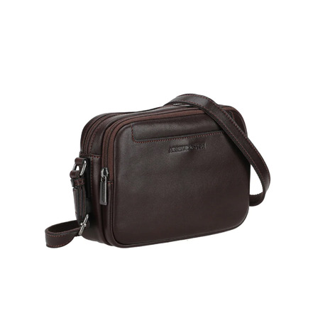 Arthur & Aston sac bandoulière brun