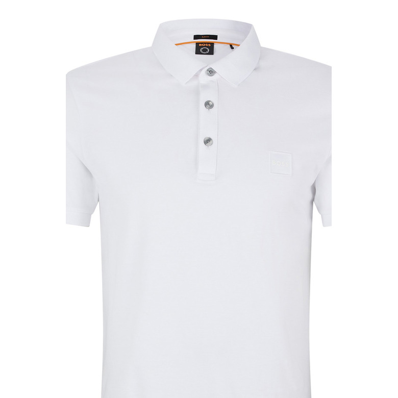 Boss polo weiss 2