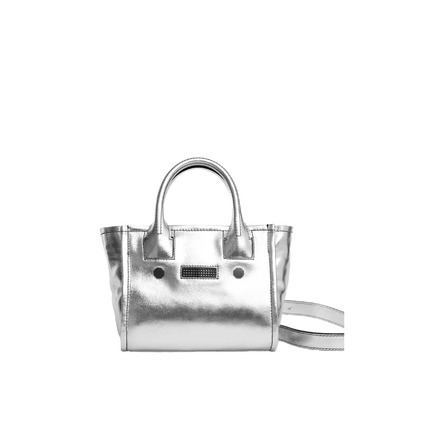 Clio Goldbrenner handtasche silber