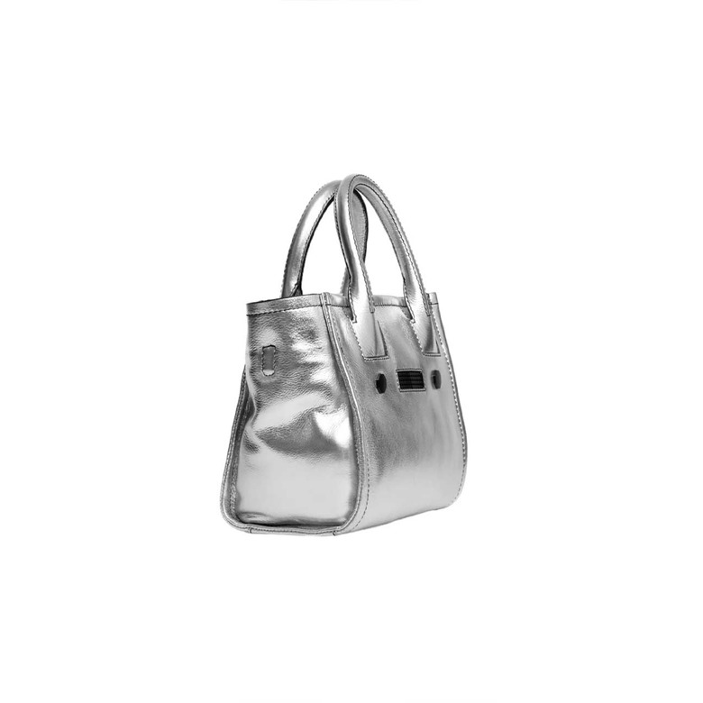 Clio Goldbrenner handtas zilver 3