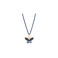 Les Cordes halsketting blauw 1