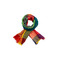 Les Cordes schal multicolor 1