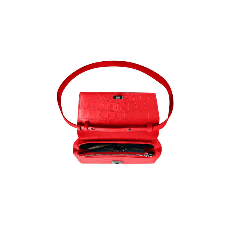 Kaai sac porté épaule rouge 2