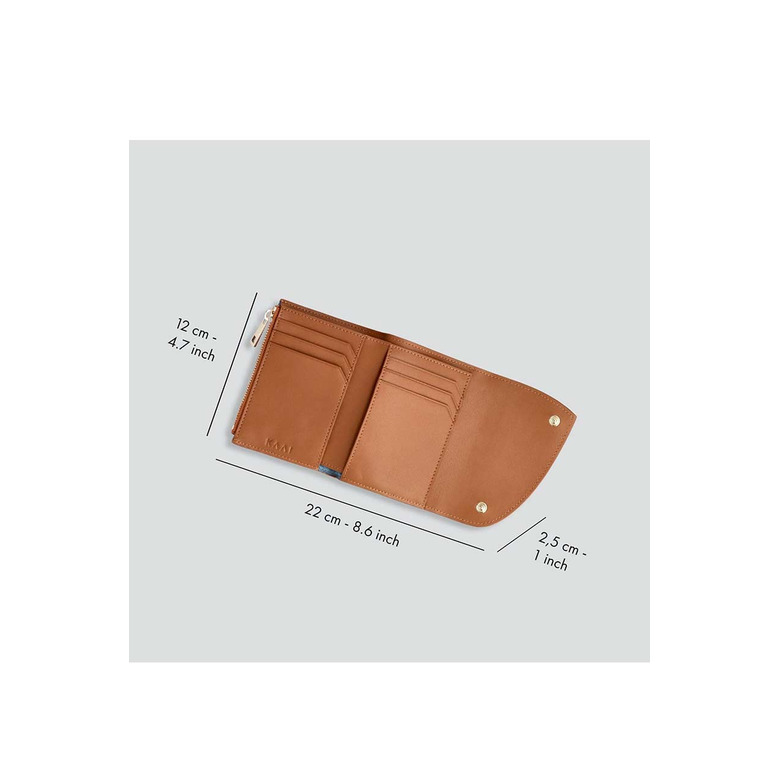 Kaai portefeuille cognac 3