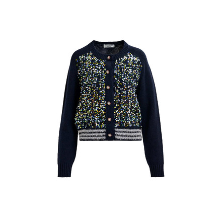 Essentiel strickjacke blau