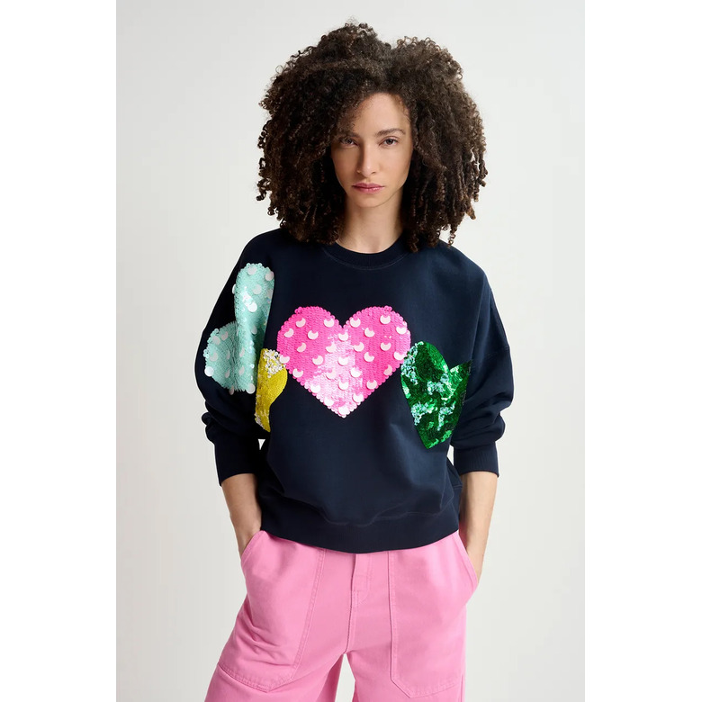 Essentiel sweater blau 2