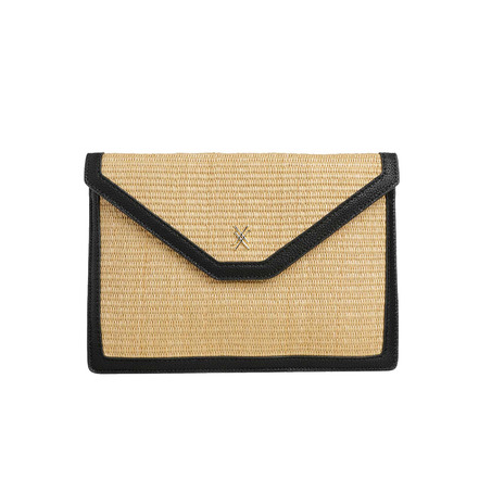 Xandres clutch lightbrown