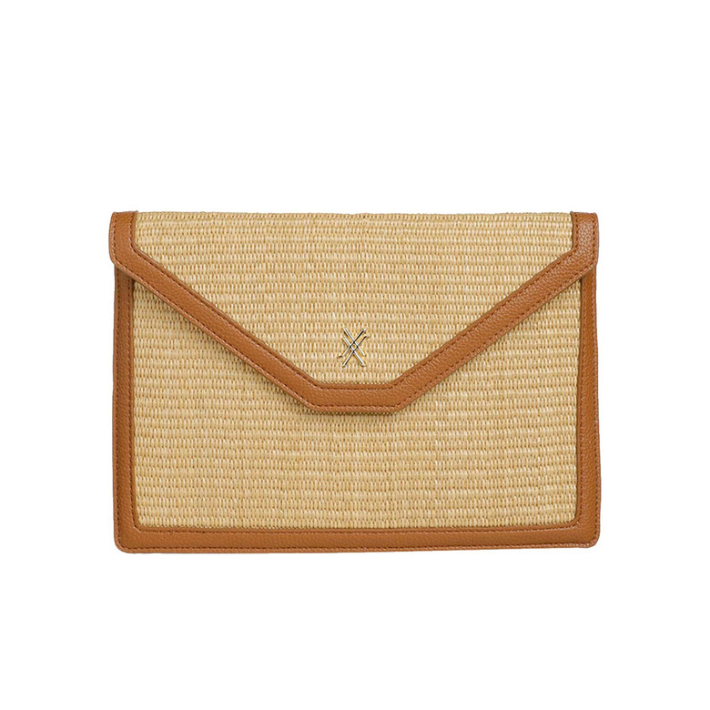 Xandres clutch beige 1
