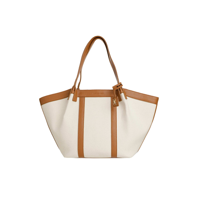 Xandres shopper lightbrown 1