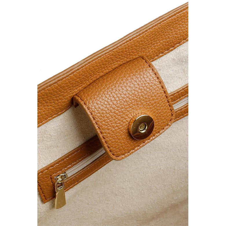 Xandres shopper lightbrown 3