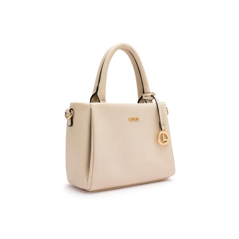 L.credi handtasche ecru 2