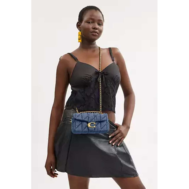 Coach crossbody blauw 4