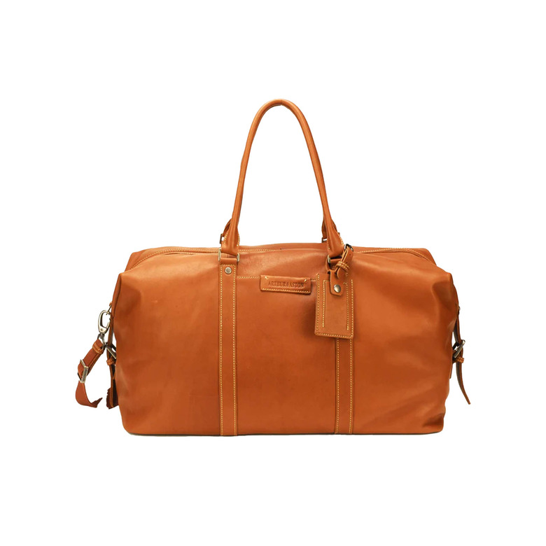 Arthur & Aston travel bag cognac 1