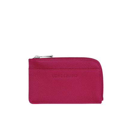 Longchamp porte-cartes rose