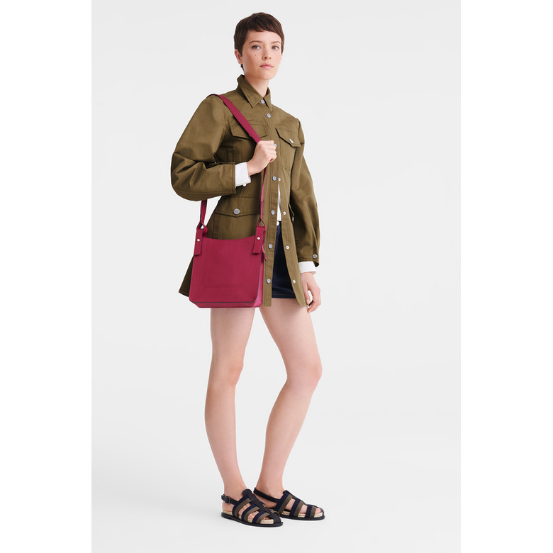 Longchamp sac bandoulière rose 3