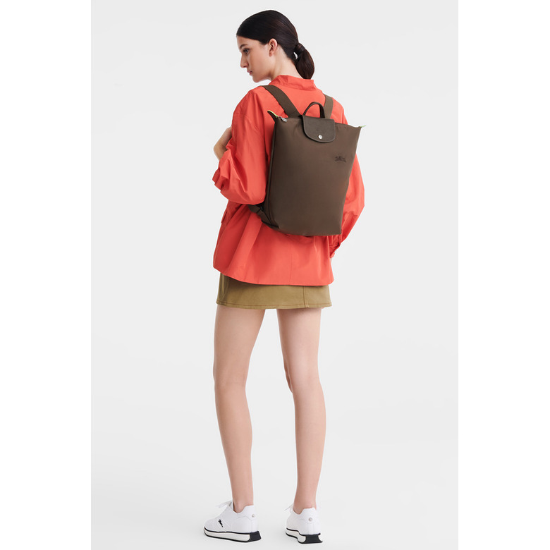 Longchamp rugzak brons 4