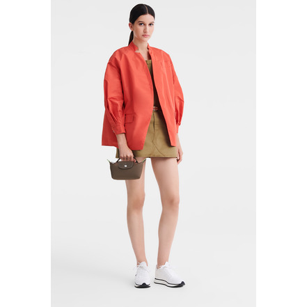 Longchamp sac à main brun
