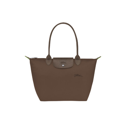 Longchamp sac porté épaule vert