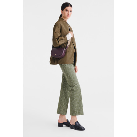 Longchamp sac bandoulière violet