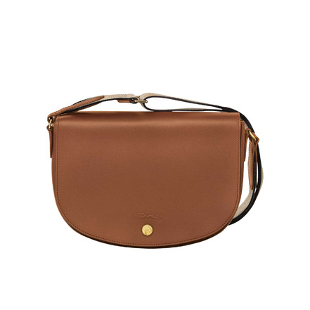 Longchamp sac bandoulière cognac