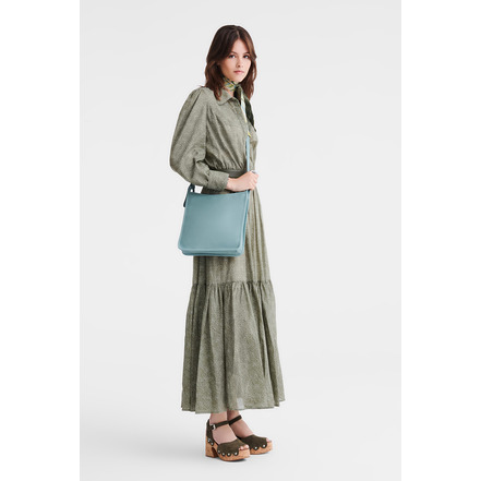 Longchamp sac bandoulière vert