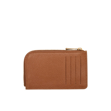 Longchamp porte-cartes cognac