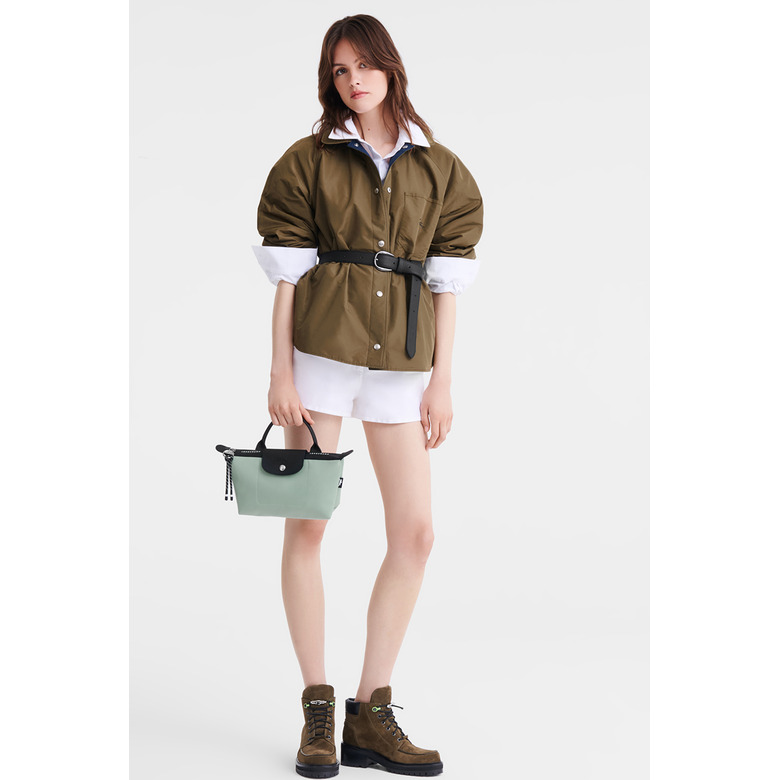Longchamp sac à main vert 4