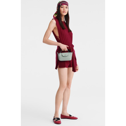 Longchamp sac à main vert