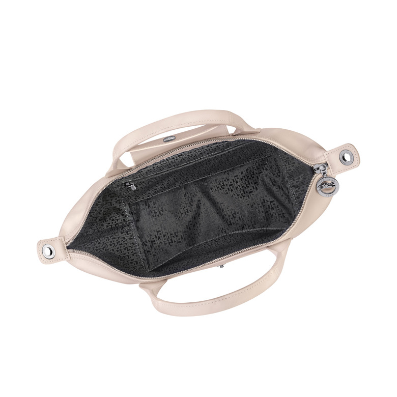 Longchamp sac à main ecru 3