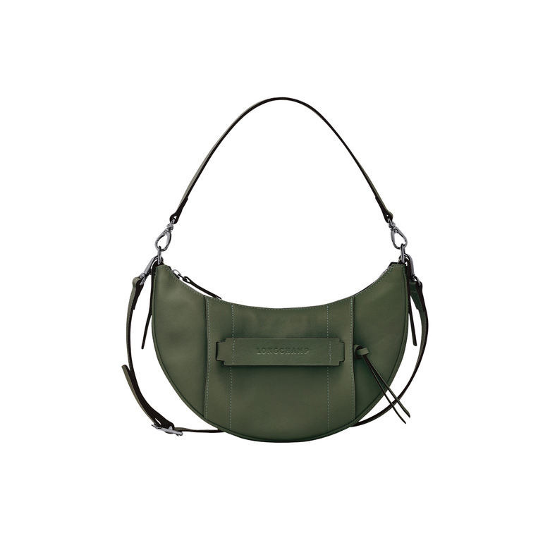 Longchamp sac porté épaule vert