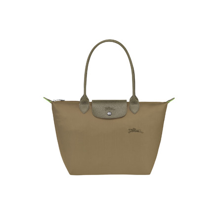 Longchamp sac porté épaule vert