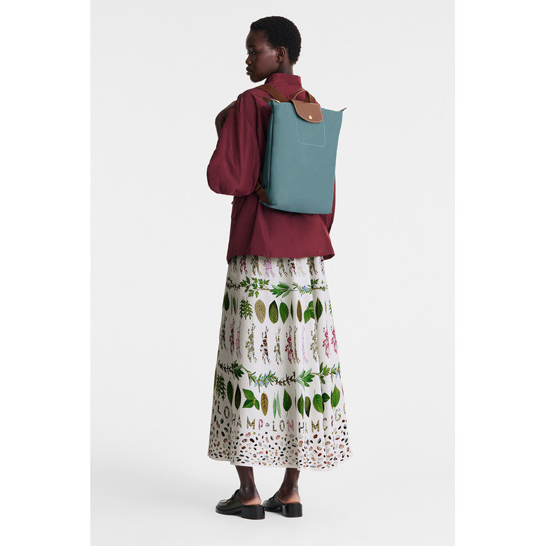 Longchamp sac à dos vert 4