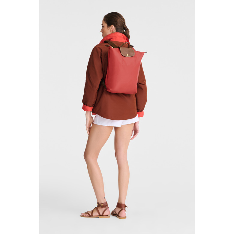 Longchamp sac à dos rouge 2