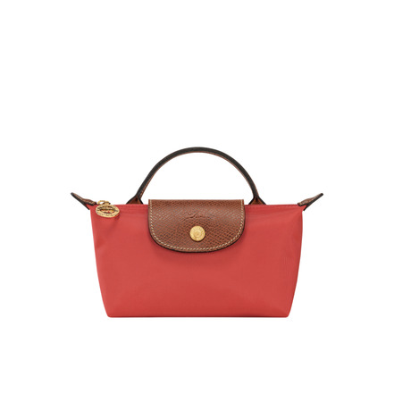 Longchamp trousse de toilette rouge