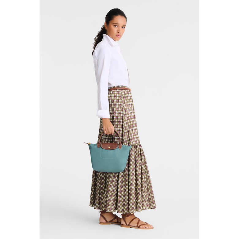 Longchamp sac à main vert 4