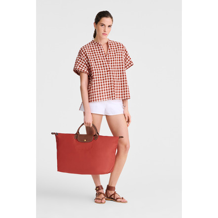 Longchamp reisetasche rot