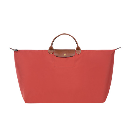 Longchamp sac de voyage rouge