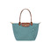 Longchamp sac porté épaule vert