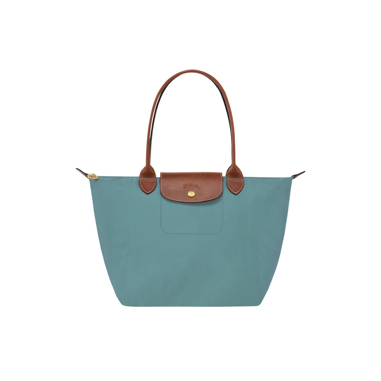 Longchamp sac porté épaule vert 1