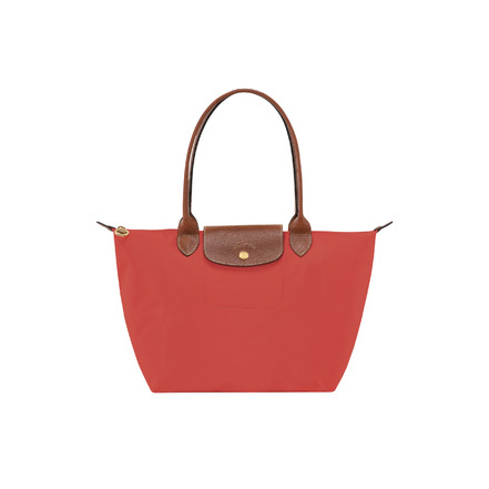 Longchamp sac porté épaule rouge