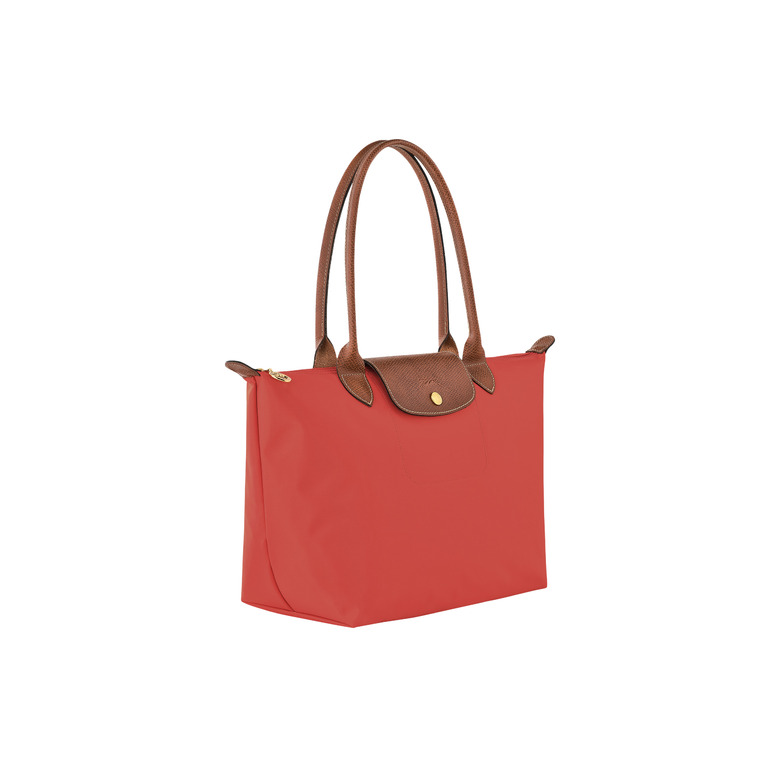 Longchamp sac porté épaule rouge 2