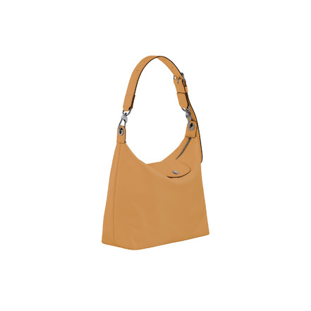 Longchamp sac porté épaule camel