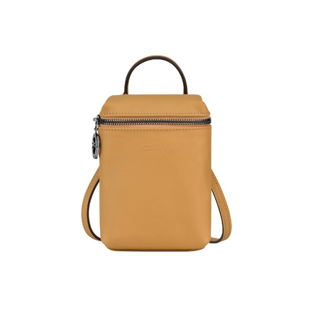 Longchamp sac bandoulière camel