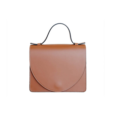 Mieke Dierckx handbag cognac