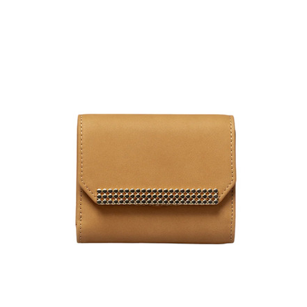 Clio Goldbrenner geldbörse camel