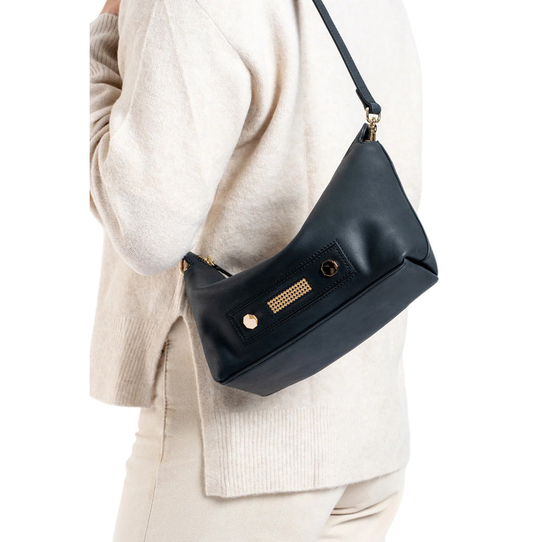 Clio Goldbrenner sac porté épaule noir 4